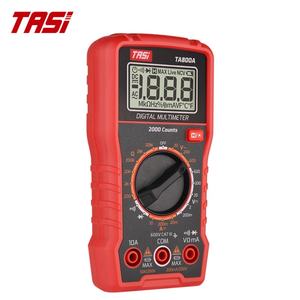 Multimètre numérique intelligent TASI TA800A 600V True RMS avec tests de continuité et de diodes 10A CC, rétroéclairage HD et fonction de maintien des données - Product Image 3
