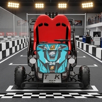 Nouveaux karts électriques tout-terrain pour adultes et enfants, moteur 500W, location, buggy de course, frein à disque, karts deux places