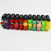 [Promotion] Montres Sportives Numériques LED pour Enfants, Série Poupée, Bracelet Acrylique 47mm, Résistance à l'Eau 20m, Vente en Gros