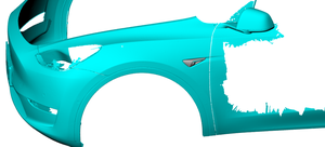 Prepreg คาร์บอนไฟเบอร์ด้านข้างกันชนกล้องช่องระบายอากาศฝาครอบสำหรับ <span class=keywords><strong>Tesla</strong></span> รุ่น<span class=keywords><strong>3</strong></span> & <span class=keywords><strong>Y</strong></span> 2020 <span class=keywords><strong>2022</strong></span> - Product Image 3