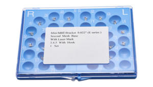 Ensemble de supports orthodontiques en céramique en métal Shinye support miniature de dent dentaire supports orthodontiques orthodontiste accolades dentaires - Product Image 3