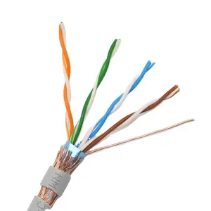 Par trenzado Cable de ojal híbrido RJ45 CAT5