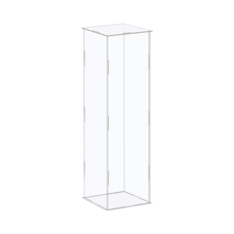 Acrylic Display Case Box Dustproof Clear