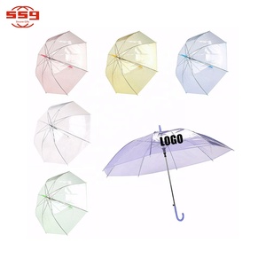 <span class=keywords><strong>Parapluie</strong></span> <span class=keywords><strong>Transparent</strong></span> en promotion, Pvc Pastel <span class=keywords><strong>Transparent</strong></span>, petits parapluies pour enfants en chine pour la pluie - Product Image 2