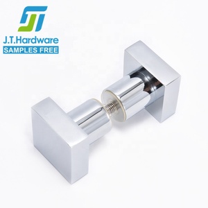 Hot Sale square Interior Brass Stainless Steel Shower Hardware <strong>Glass</strong> <strong>Door</strong> Pull <strong>Knob</strong> - Product Image 2