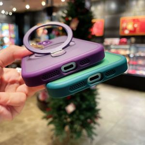 เคสโทรศัพท์แม่เหล็กแบบสัมผัส สำหรับ iPhone 17 16 15 14 13 12 11 Pro Max ป้องกันแรงกระแทก มาพร้อมฟิล์มเลนส์และตัวป้องกันขาตั้งขนาดใหญ่ - Product Image 3