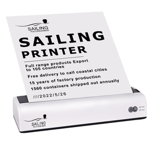 Impresora térmica portátil A4, tamaño papel A4, Wifi/USB, para viaje - Product Image 5