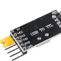 Placa adaptadora de controlador de alimentación CH340 para Módulo de descarga de puerto serie para microcontrolador STC USB a TTL
