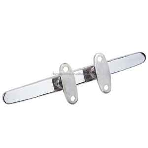Direct Fabricant : Crampon de bateau à tête plate en acier inoxydable 316, poli miroir, à <span class=keywords><strong>double</strong></span> base, pour amarrage et fixation de cordes sur pont de yacht - Product Image 3