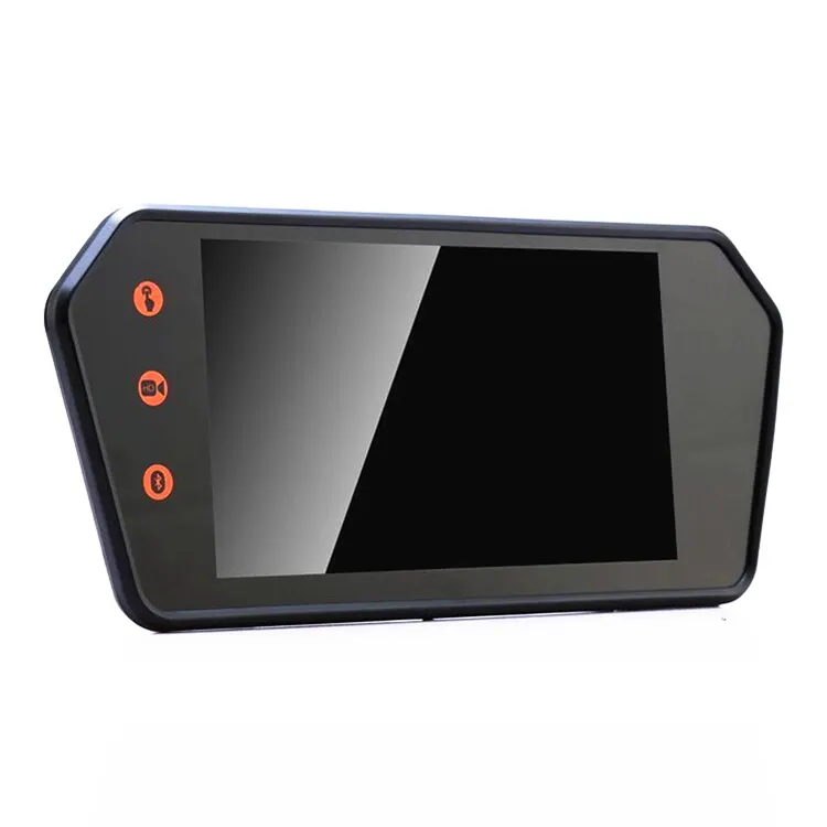 good quality rearview LED monitor car mp5 with USB MP5 7 inch touch screen car rearview mirror