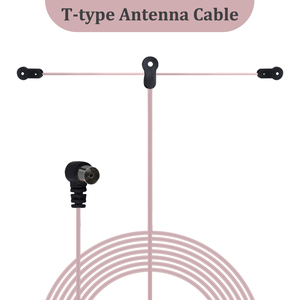 Prix usine universel <span class=keywords><strong>FM</strong></span> AM Radio <span class=keywords><strong>HIFI</strong></span> récepteur F Type mâle câble Coaxial fil <span class=keywords><strong>antenne</strong></span> intérieure pour récepteur stéréo - Product Image 3