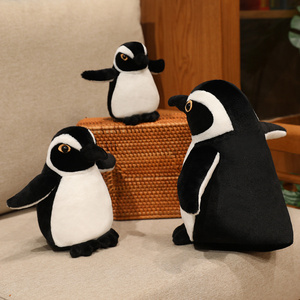 Pingüino Emperador de Peluche, Juguete de Peluche de Animales Polares, Decoración del Hogar, Regalo de Cumpleaños para Niños, Juguete de Peluche Suave de Pingüino - Product Image 5