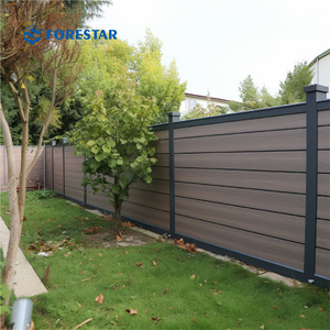 Vinyl Plastic Outdoor Privacy Tuin Hekwerk Wpc Co Extruderen Hekwerk Boards Witop Decor Vinyl Panelen Wpc Hek - Product Image 1
