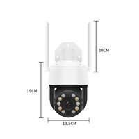5MP 20X Wifi IP Caméra Couleur Nuit Version Suivi Automatique Sécurité 4G CCTV Caméra Extérieure PTZ Caméra