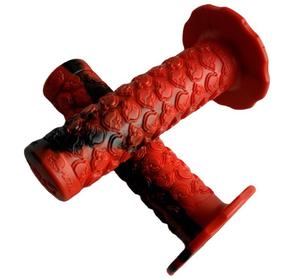 อุปกรณ์เสริมรถมอเตอร์ครอส KB ปลอกแฮนด์ซิลิโคนนุ่มพิเศษ-แบบเรซ ทันเบิร์นบัคเคิลและแบบดัดแปลง ขนาด 22/23 มม. - Product Image 3