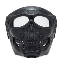 Masque de moto, lunettes de protection, masque de motocross, masque de course, masque de sport, casque tactique, matériau ABS, masque intégral, coupe-vent, anti-lumière