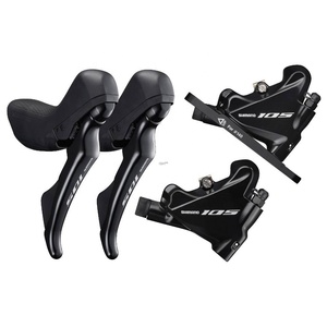 Groupe <span class=keywords><strong>Shimano</strong></span> <span class=keywords><strong>105</strong></span> R7020 <span class=keywords><strong>2x11</strong></span> vitesses pour vélo de route avec levier double commande R7020, étrier de frein R7070 et pédalier R7100 - Product Image 6