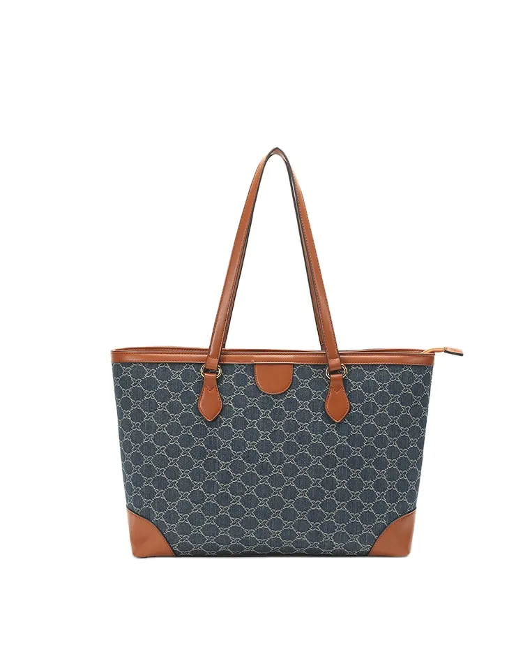 Tùy Chỉnh Mới Hợp Thời Trang Canvas Casual Xách Tay Vai Tote Túi Xách