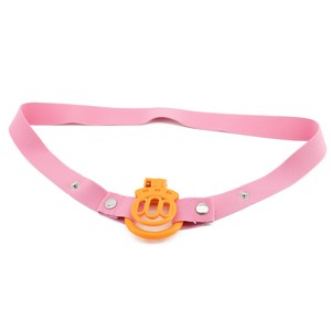 Cintura di Castità ad Alta Elasticità, Gabbia per Pene, Attrezzatura per Bondage con Nastro Adesivo, Corda Elastica, Cinghia di Contenimento CB Lock, Giocattoli Sessuali per Uomini - Product Image 5