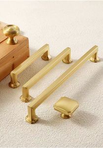 Hot Sale Solid Brass Cabinet <strong>Door</strong> Handles Black Gold Coffee Antique Kitchen Cupboard Handles and <strong>Knobs</strong> - Product Image 3