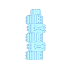 Wholesale <b>Pet</b> Dog Treat <b>Toys</b> Teeth Cleaning Luxury Eco Friendly Durable TPR Leak Food <b>Interactive</b> <b>Pet</b> Dog Chew <b>Toys</b> - Product Image 1