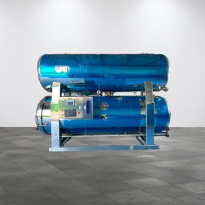 Esterilizador de alimentos de alta presión de acero inoxidable 304 personalizable Autoclave Larga vida útil para embotellado Envasado al vacío - Product Image 2