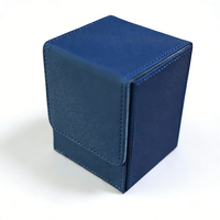 Boîte de rangement pour cartes de jeu Yugioh en cuir PU avec aimants puissants pour jeux de société, populaire pour l'extérieur