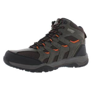 Bottes de randonnée pour hommes Khombu Seneca Marron Orange Mi-mollet Imperméables pour l'extérieur - Product Image 5