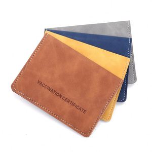 Elanmei - Portadocumentos de piel sintética, impermeable, creativo, con ranuras para múltiples tarjetas, para todas las estaciones, delgado, 11,8x8,7 cm - Product Image 1