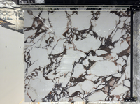 Slab Batu Sinter Tekstur Mewah 1200x1200mm untuk Dekorasi Dinding KTV, Bar, Klub, Kamar Tidur, Ruang Tamu, Aula & Luar Ruangan Kelas Atas