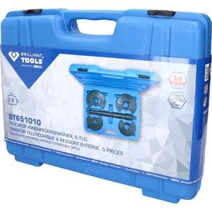 BRILLIANT <b>TOOLS</b> - BT651010 Telescopic internal <b>spring</b> <b>compressor</b> set (5 pcs.) - EAN 4042146844809 STEERING / SUSPENSION - Product Image 4
