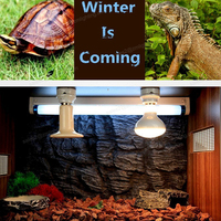 Accesorios para Reptiles, Emisor de Calor de Cerámica, Bombillas de Calor para Reptiles, Lámpara de Calor de Cerámica de 110V 220V para Reptiles y Anfibios