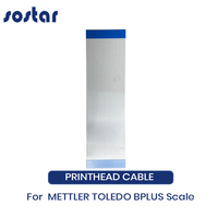 100% Baru Kabel Fleksibel Printhead BPLUS untuk Mettler Toledo BPlus Kabel Cetak Timbangan Barcode Suku Cadang Grosir