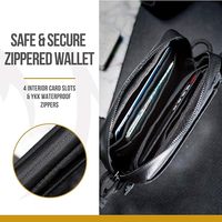Monedero Táctico Mini de Nailon Impermeable 500D con Logotipo Personalizado, Bolsillo Frontal para Tarjetas, Llaves, Monedas, Bolsa Exterior con Cremallera para Pasaporte