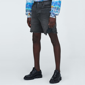 Haute qualité Yihao <span class=keywords><strong>short</strong></span> <span class=keywords><strong>en</strong></span> jean hommes <span class=keywords><strong>denim</strong></span> - Product Image 4