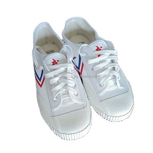 أحذية ووشو وكونغ فو عالية الجودة مصنوعة من القماش القطني مع بطانة قطنية ونعل مطاطي - Product Image 2