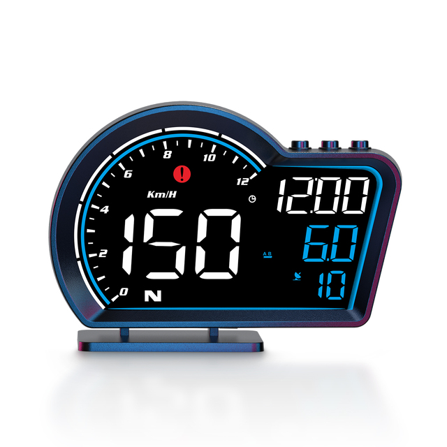 Universal Car GPS Smart Gauge HUD G16 Head up Display Speedometer Blue&White Screen for All Cars