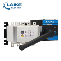 Commutateur de transfert automatique triphasé à double alimentation CB à réponse rapide, 4 pôles, 250A, 400V, capacité de coupure 2000A, pour générateur