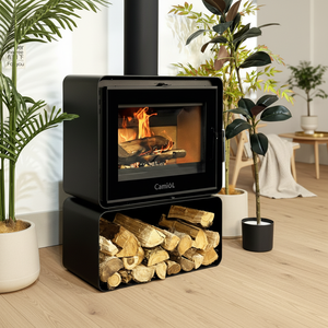 <span class=keywords><strong>Cheminée</strong></span> à bois au design compact classique européen, idéale pour les maisons, les villas et les chalets de campagne - Product Image 3