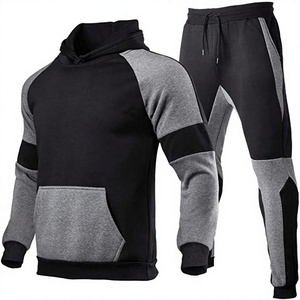 SUPREX ENTERPRISES SE-TS-04 Survêtement de sport pour homme, automne, jogging, séchage rapide et respirant, spandex, personnalisable en /noir/blanc/ - Product Image 5