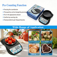 Balance de laboratoire numérique 600g x 0,01g, balance électronique de précision, affichage LCD, balance analytique, balance scientifique pour bijoux, précision 0,01g