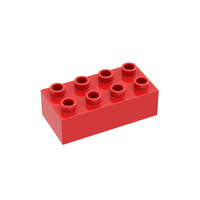 Blocs de construction en plastique à grandes particules Wange Chine, 40 pièces, jouet éducatif d'assemblage et de construction pour enfants de 4 à 6 ans
