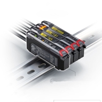 FU-R67 Sensor Serat Optik Reflektif Keyence Kabel M6 Thread 2m yang Dapat Dipotong -40~60 ℃   Penerima Indikator Visual