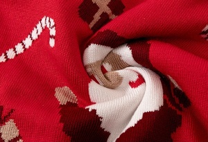 Pulls en tricot pour enfants en gros pour l'hiver 2024, pulls de Noël à motif de dessin animé du Père Noël pour garçons et filles, respirants et écologiques - Product Image 6