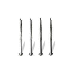 دعامة تثبيت شمسية مخصصة من الفولاذ المجلفن، برغي أرضي لأساس المنزل - Product Image 1