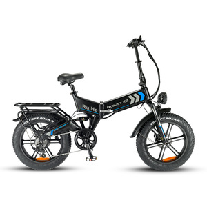 Meilleure qualité Ruihe X8 vélo électrique pliable 1000w moteur moyeu arrière 48v 7 vitesses en acier pour la ville équitation gros vélo pour la conduite urbaine - Product Image 5
