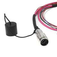 Connecteur étanche câble de soudage fibre optique MPO mélange mâle femelle prise IP68 RRU BBU connecteur de câble à fibre