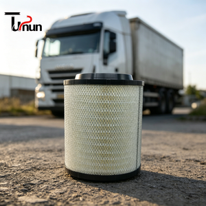Filtro de Aire 5801400571 para Motor IVECO Stralis Cursor 9 11 <span class=keywords><strong>13</strong></span> AF25154 C32004, Filtro de Aire para Camiones de Trabajo Pesado - Product Image 1