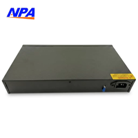 Switch PoE Gigabit Completo con 16+2 Puertos de Enlace Ascendente Gigabit + 2 Puertos SFP, VLAN, Protección contra Rayos de 6KV, Extensión de 250m para Cámaras IP CCTV AP-30416GE