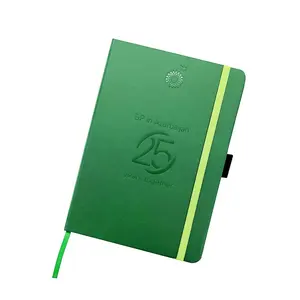 Custom Made Logo Branding Trendy Low Price Thread Binding Business Paper Back Promotional Diary Notebook Paper